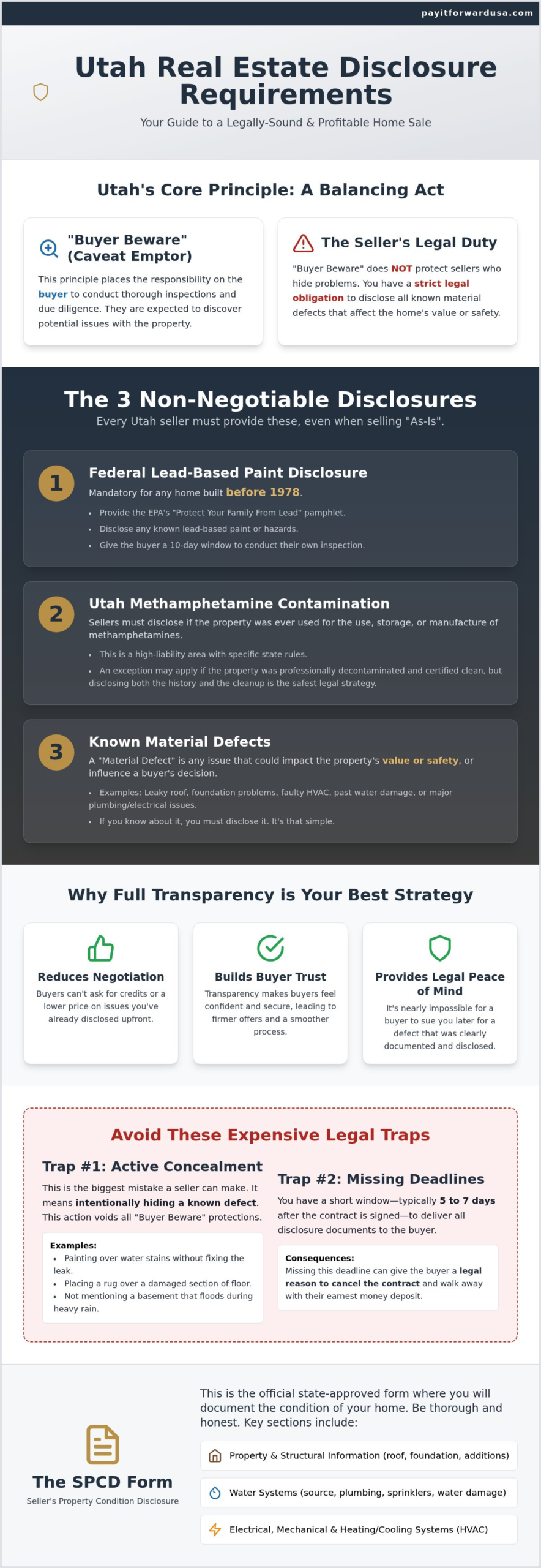 Utah Real Estate Disclosure Requirements: The 2026 Seller’s Guide