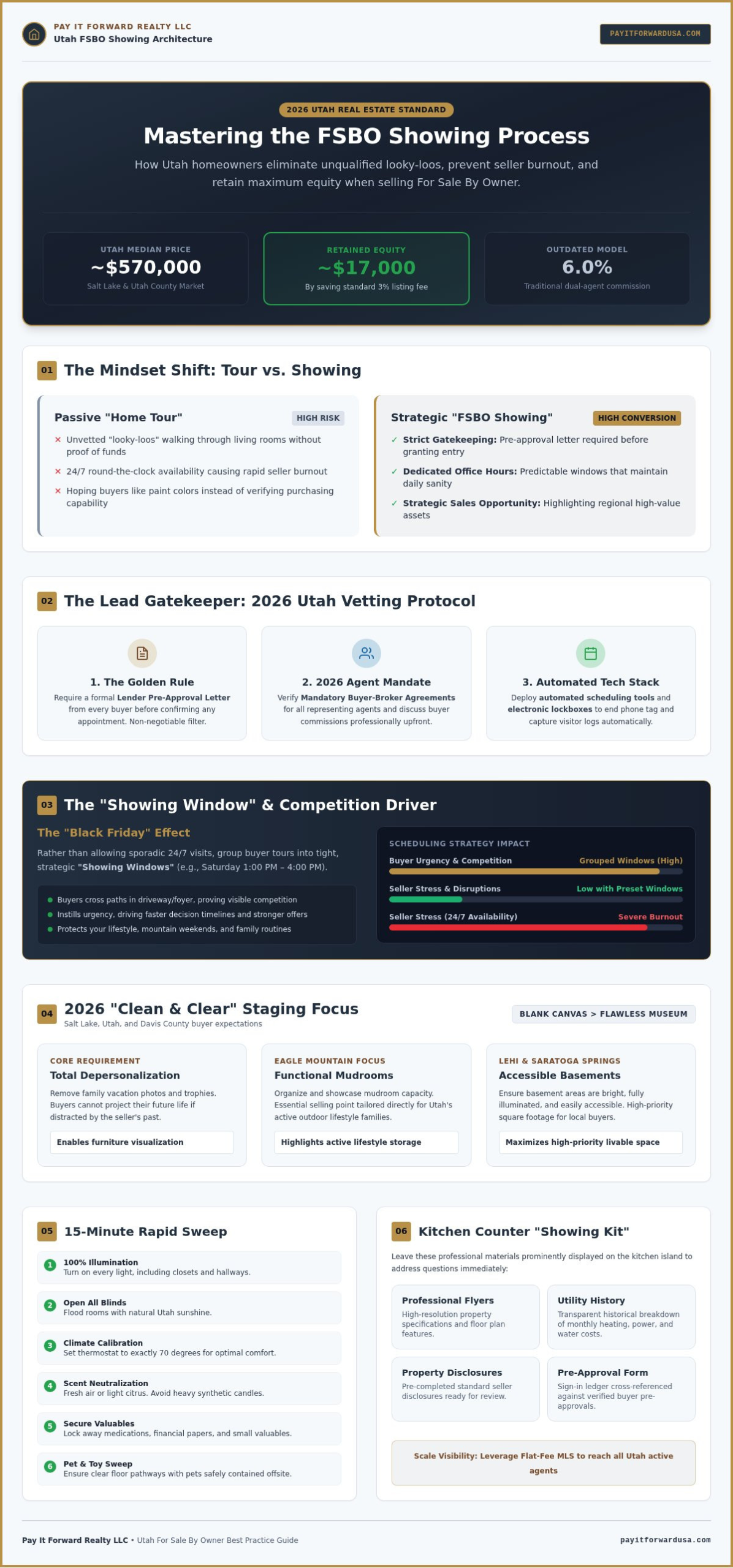 How to Manage Showings for FSBO in Utah: The 2026 Pro Guide