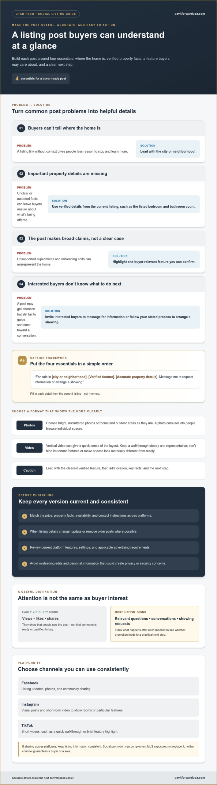 Social Media Marketing for FSBO Sellers: A Utah Guide